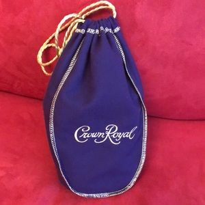 Crown Royal Whiskey Bottle & Pouch